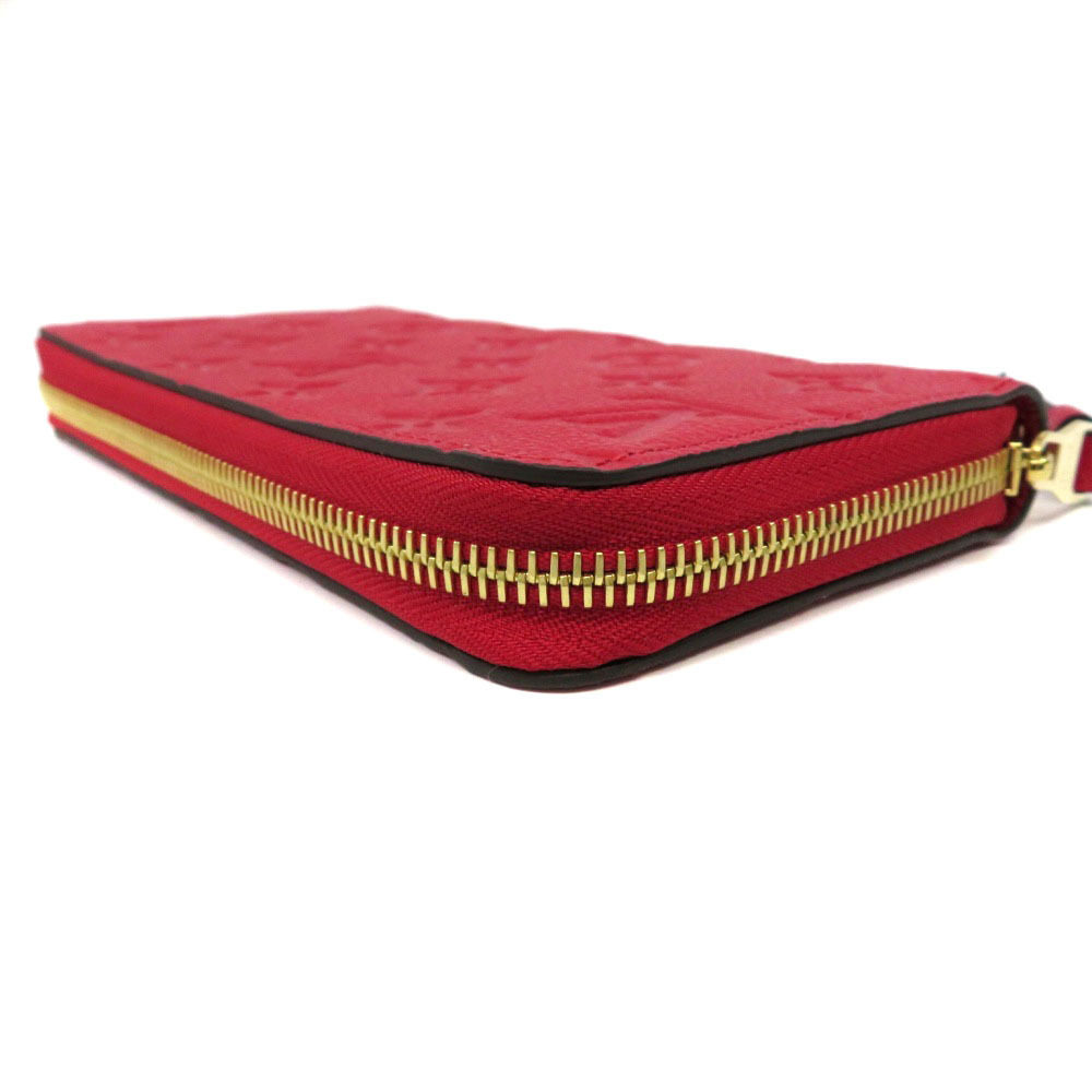 Louis Vuitton Zippy Wallet Empreinte Long Scarlet Red Leather - Picture 4 of 8